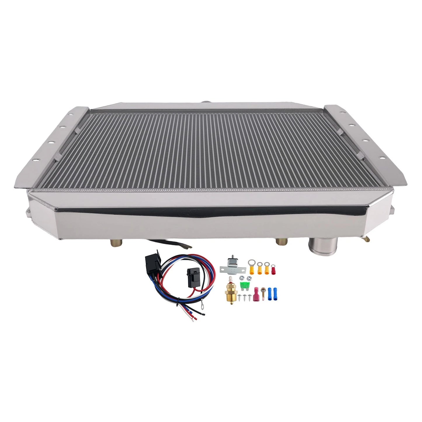 3 Row Radiator Fan Shroud Relay for Ford F-Series Truck Bronco (1968–1979)