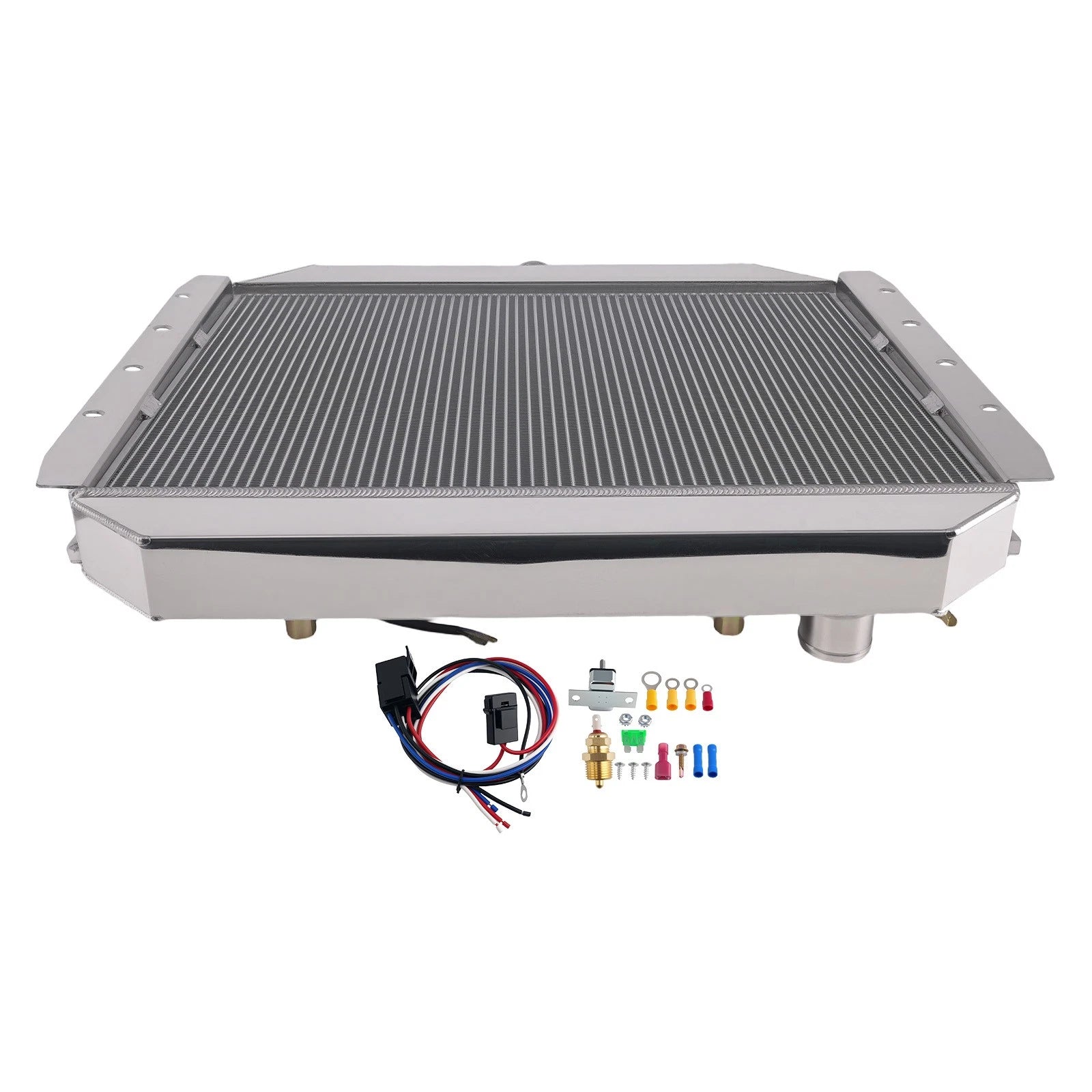 3 Row Radiator Fan Shroud Relay for Ford F-Series Truck Bronco (1968–1979)