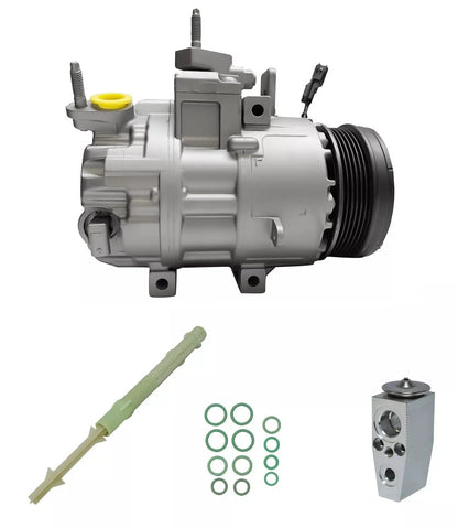 AC Compressor Kit Replacement for Ford F-450 Super Duty 7.3L V8 (2021)