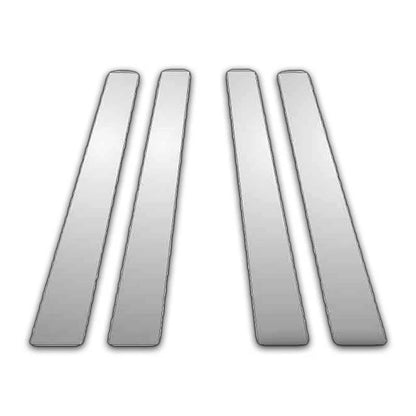 4Pc Chrome Pillar Post Covers Replacement for Mercedes GL (2007–2012)