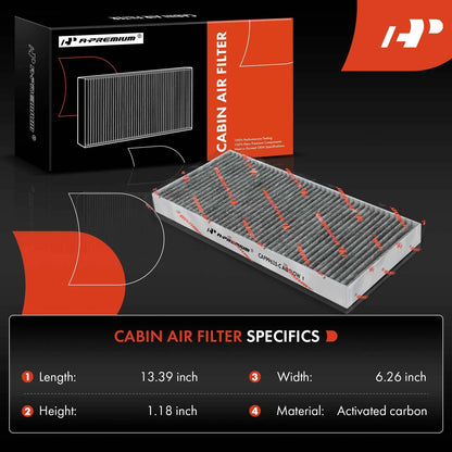 Activated Carbon Cabin Air Filter for Mercedes-Benz Sprinter (2007–2018)
