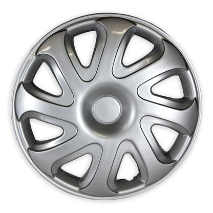 Hubcap Wheel Covers Set of Four Silver 14 inch for Toyota Corolla (2000–2002)