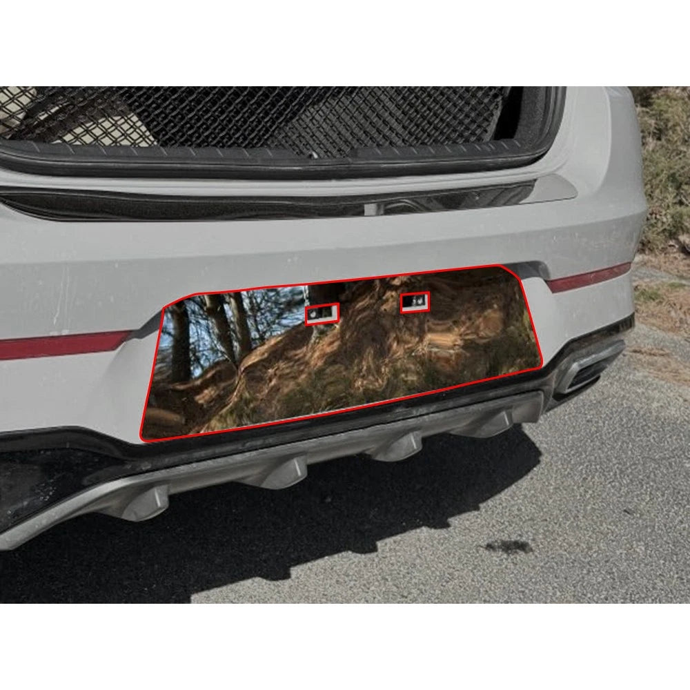 1pc Side License Plate Bezel Replacement for 2021–2024 Kia K5