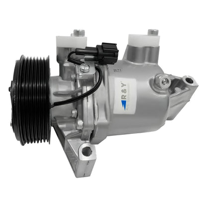 AC Compressor Kit w Condenser for Nissan Versa Note 1.6L (2017–2019)