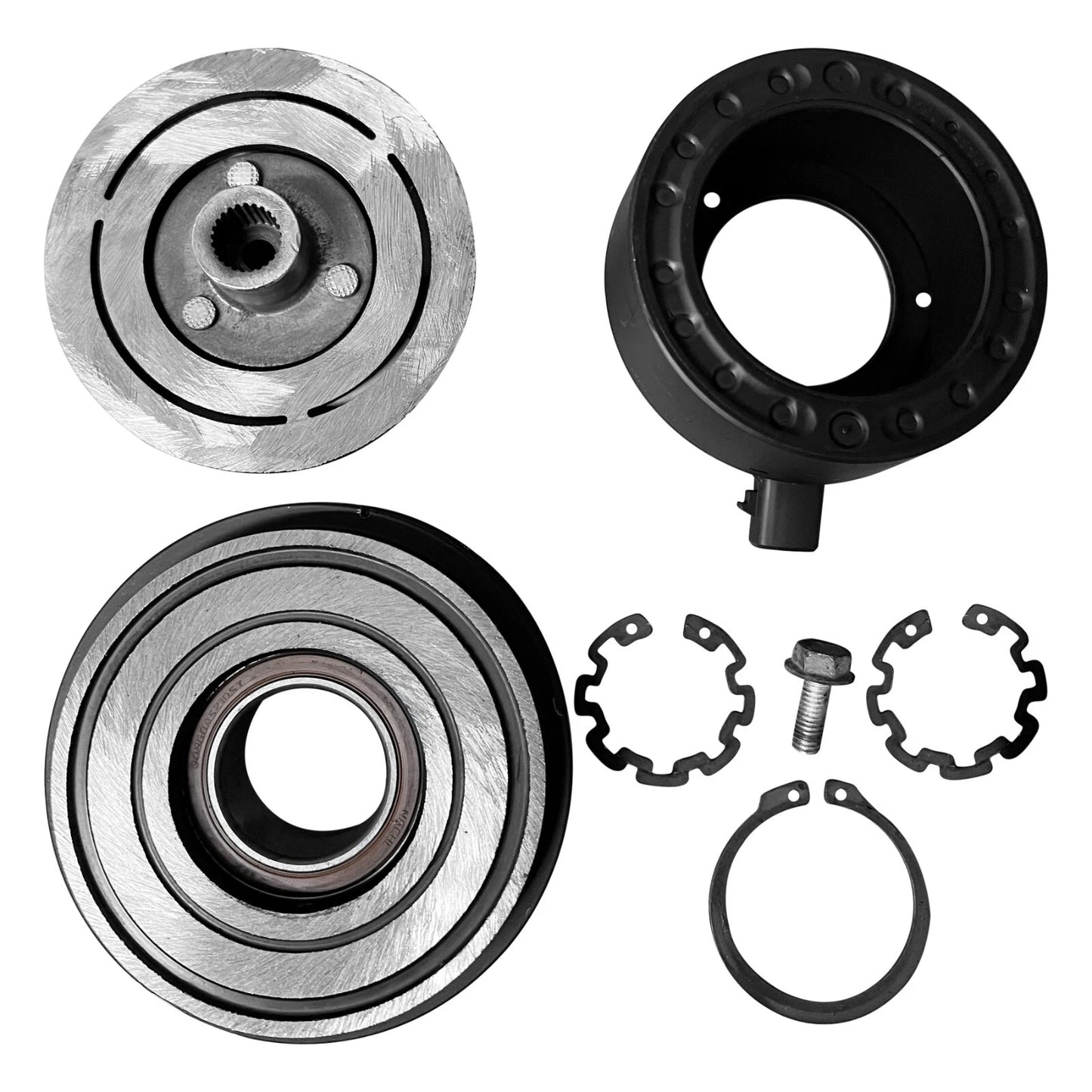 AC Compressor Clutch Replacement for Subaru Legacy 2.5L (2005–2007)