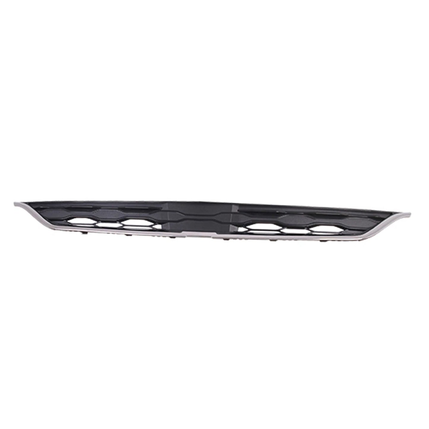 Front Upper Grille Replacement Black Chrome Plastic for Chevy Malibu (2016–2018)
