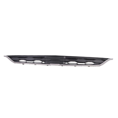 Front Upper Grille Replacement Black Chrome Plastic for Chevy Malibu (2016–2018)