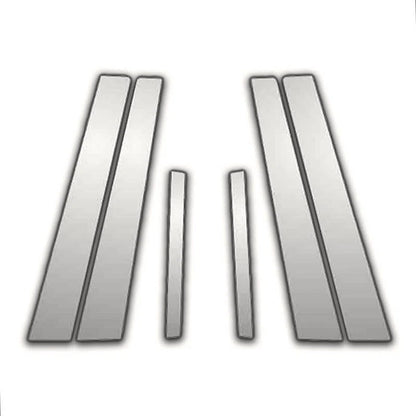 6Pc Chrome Pillar Post Covers Replacement for Nissan Altima (1993–1997)