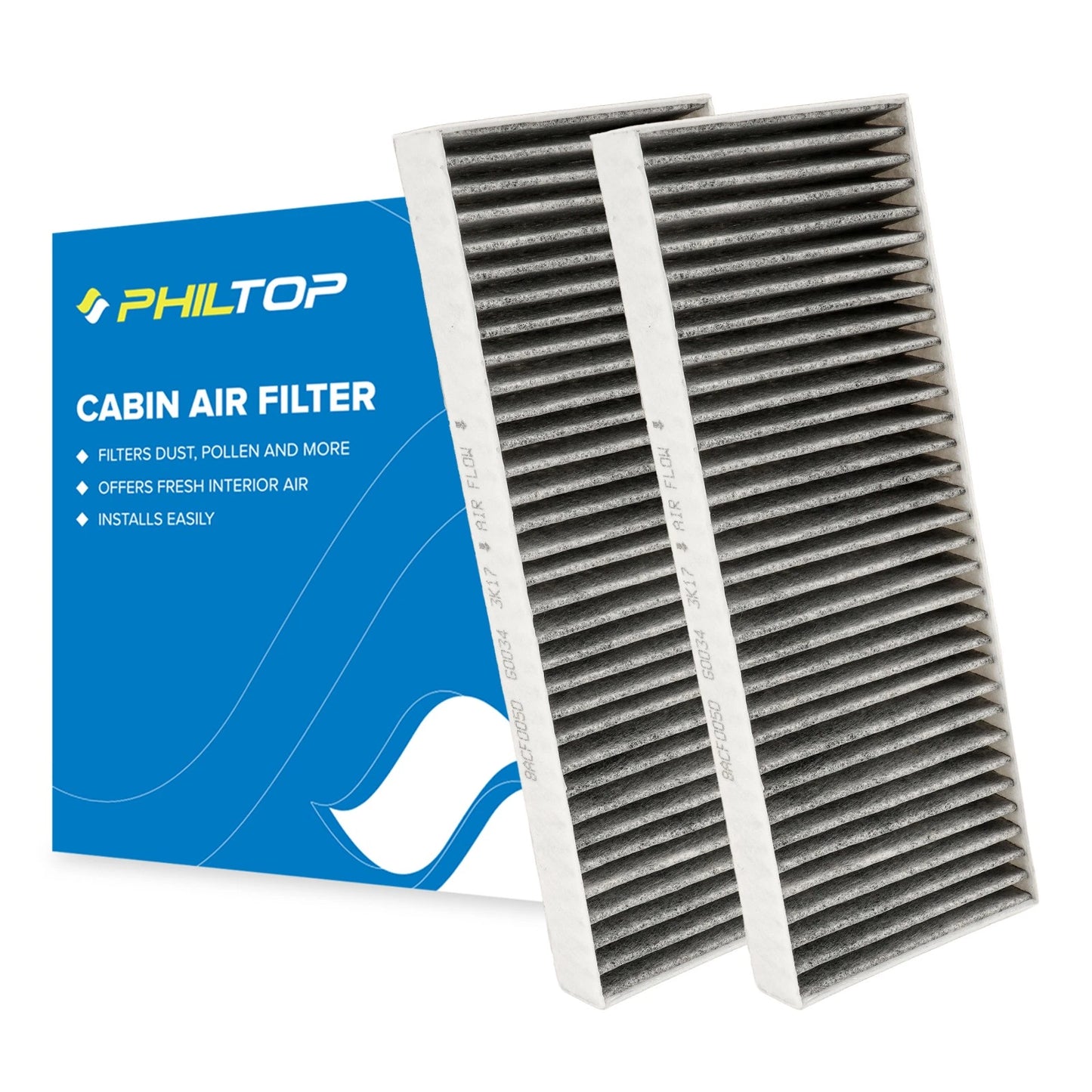 2x Carbon Air Filter for Nissan Frontier (2005–2021) & Pathfinder (2005–2010)