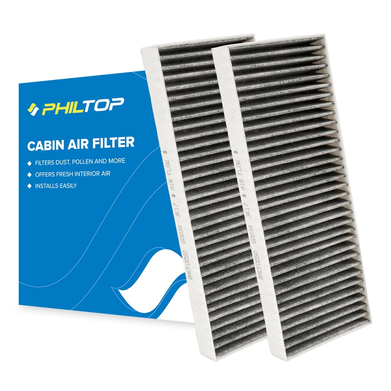 2x Carbon Air Filter for Nissan Frontier (2005–2021) & Pathfinder (2005–2010)