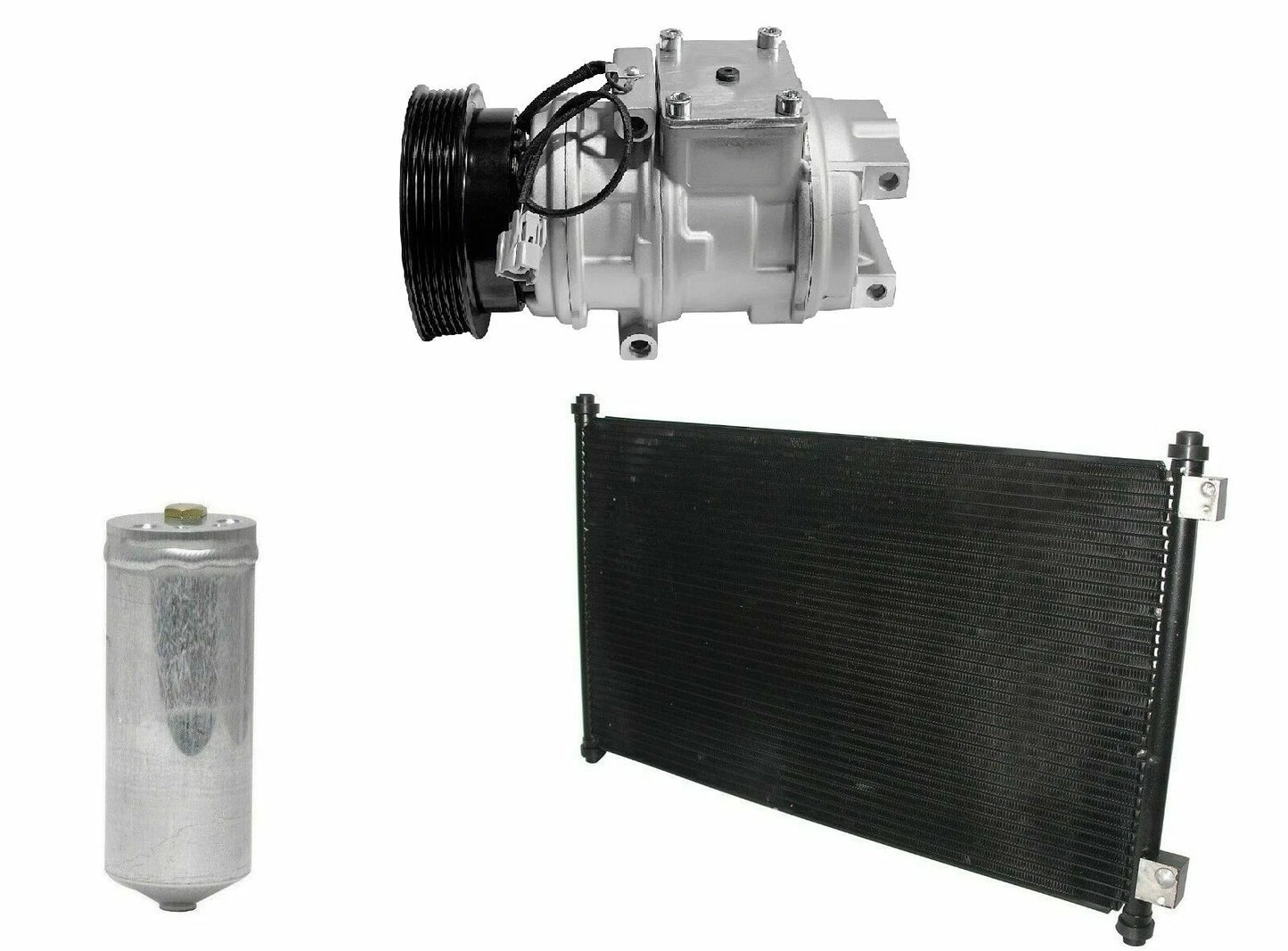 AC Compressor Kit With Condenser for Honda Accord 3.0L (1998–2000)