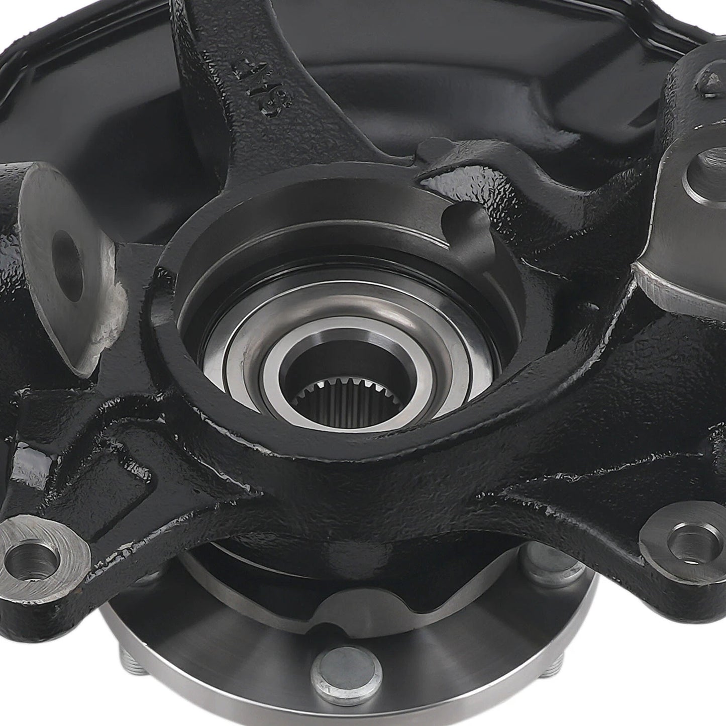 2x Front Wheel Hub Bearing Steering Knuckle Assembly for Toyota Sienna (2004–2010)