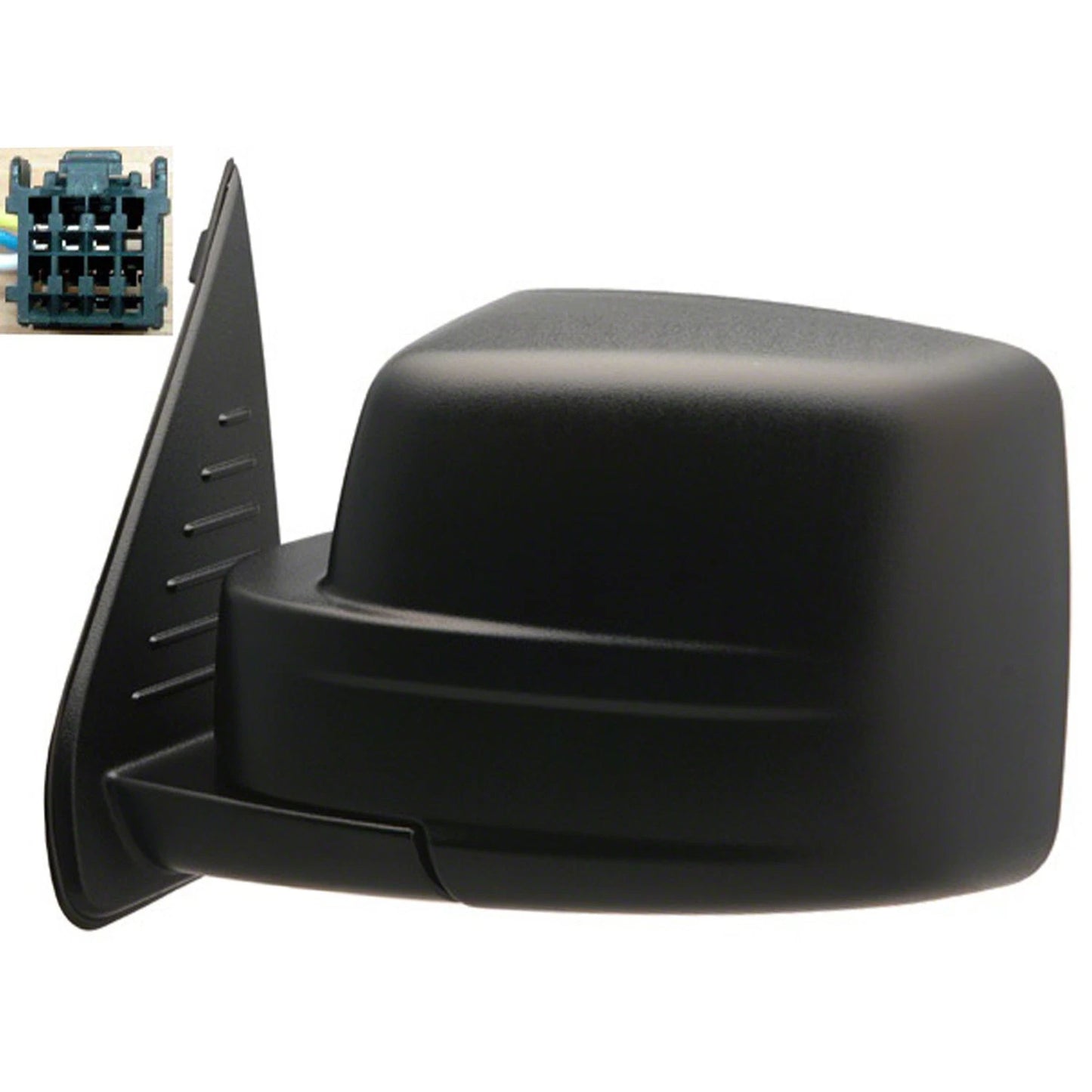 Driver Side Power Door Mirror Replacement Textured w Heated Glass for Honda (2017–2020)