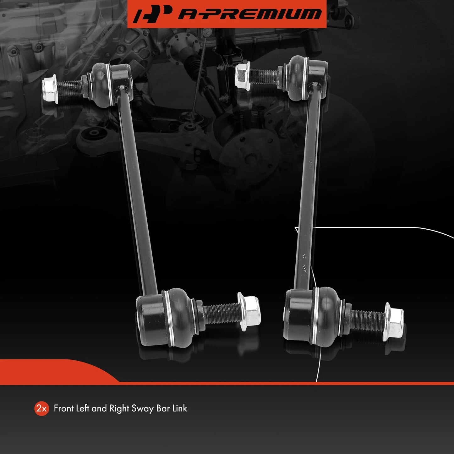 2X Front Sway Bar Links for Buick Reatta (1990–1991)