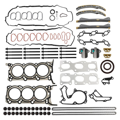Engine Timing Chain Tensioner Kit for Kia Hyundai (3.3L 3.5L 3.8L) (2011–2019)