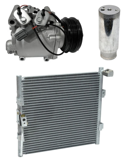AC Compressor Kit With Condenser for Honda Civic 1.6L (1994–2000)