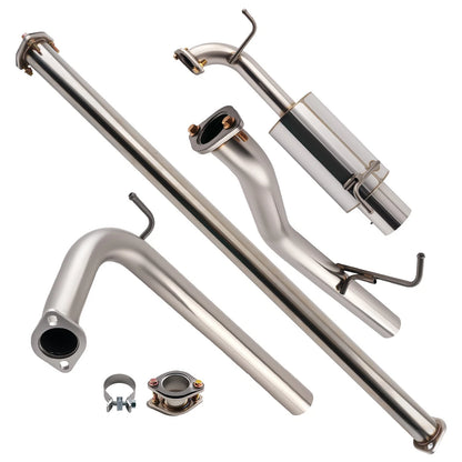 4in Tip Catback Exhaust System for Honda Accord (1998–2002) 2.3L SE/EX-R