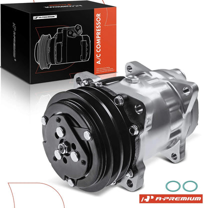 A/C Compressor with Clutch for Chevrolet C6500 C7500 Kodiak (1997–2020)