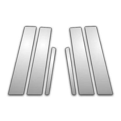 Chrome Pillar Post Covers 6pc Replacement for Dodge Neon (2000–2005)