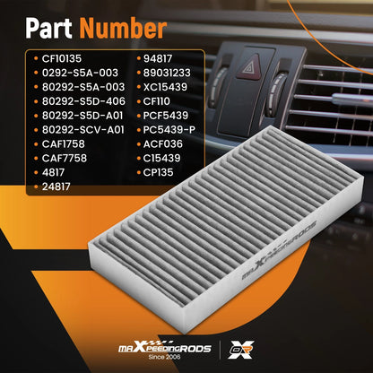 Air Filter for Acura RSX CSX and Honda Civic (2001–2006)