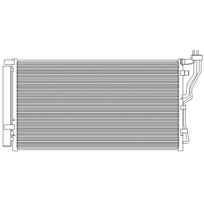 Replacement A/C Condenser Repair Part For 2014-2016 Kia Cadenza