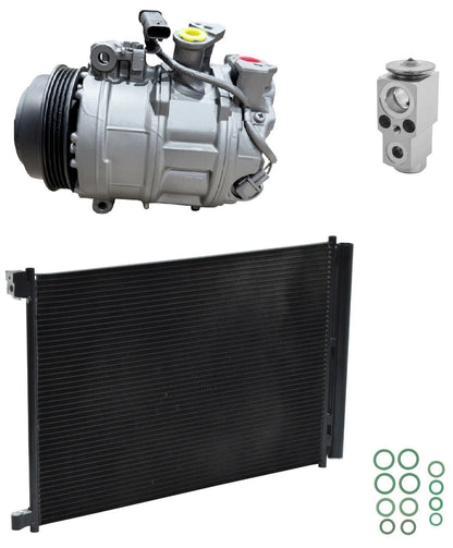 AC Compressor Kit with Condenser for Mercedes C63 AMG S 4.0L (2018–2018)