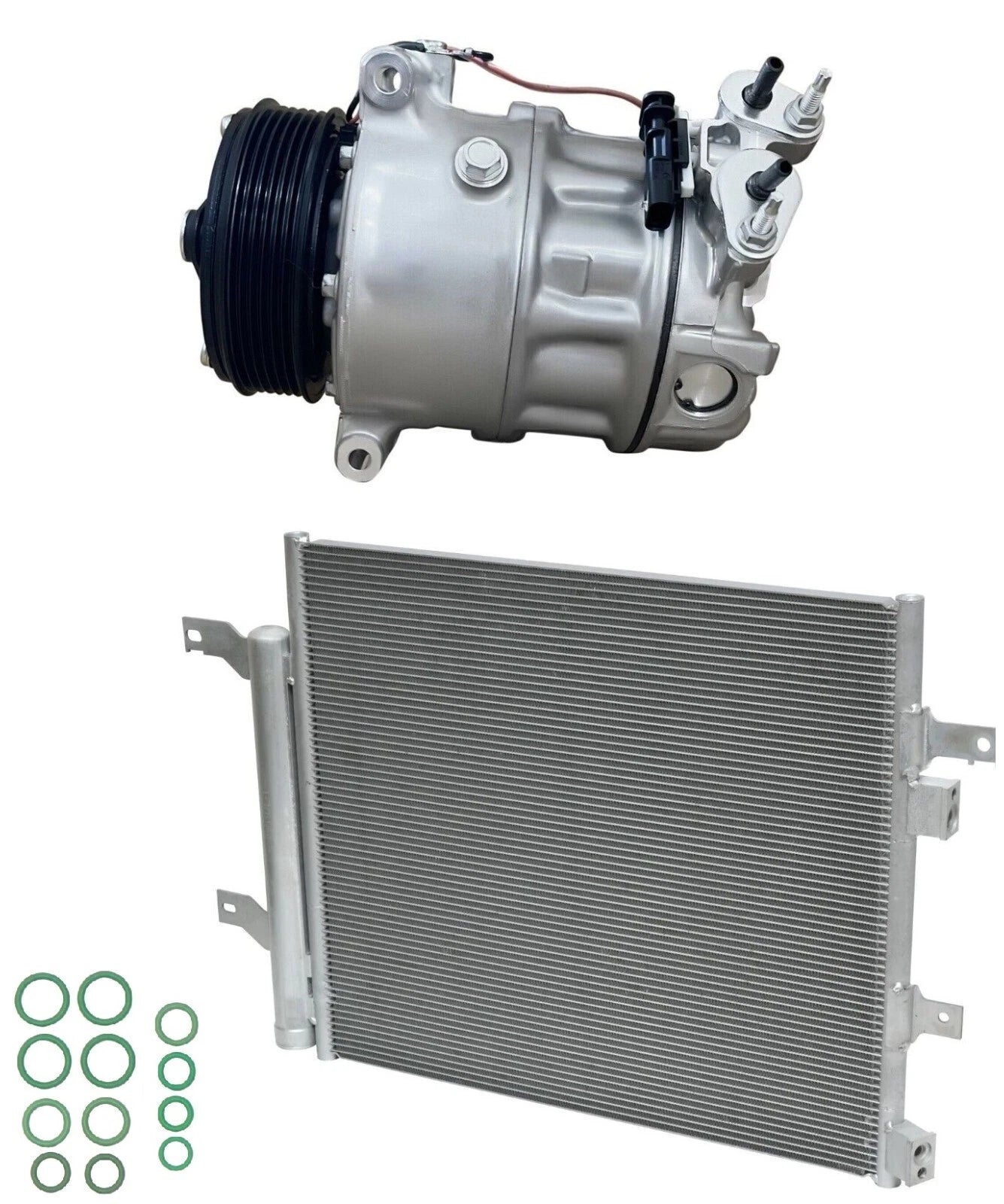 AC Compressor Kit With Condenser for Jaguar XJ (2014–2019)