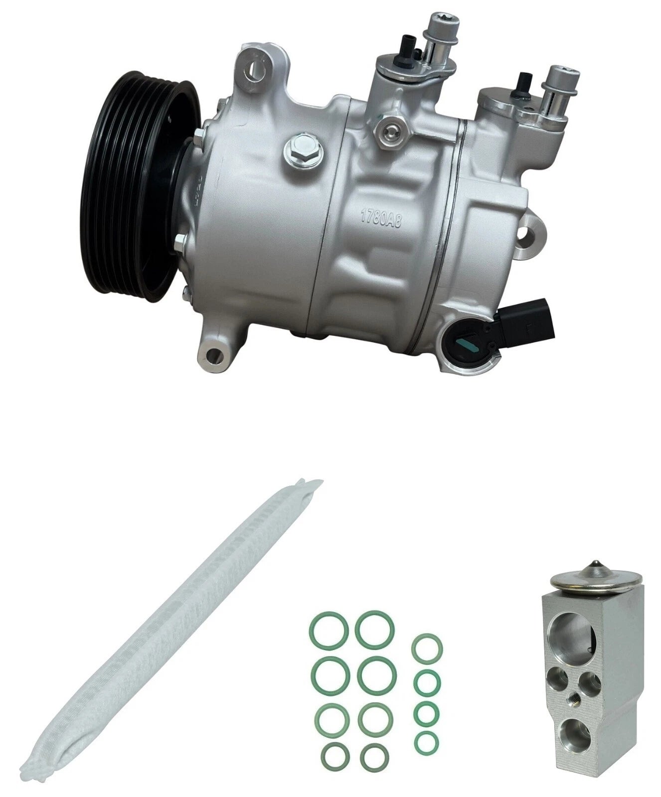 AC Compressor Kit Replacement for Audi Q7 2.0L 3.0L (2017–2018)