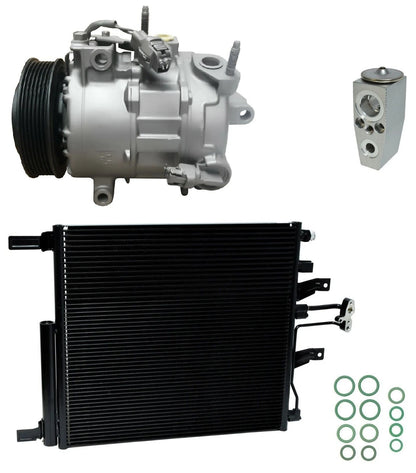 AC Compressor Kit with Condenser for Ram 1500 Classic 5.7L (2019–2020)