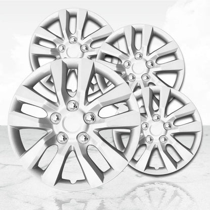 16 Inch Silver Hubcaps Wheel Covers Set of 4 for Nissan Altima (2019–2023)