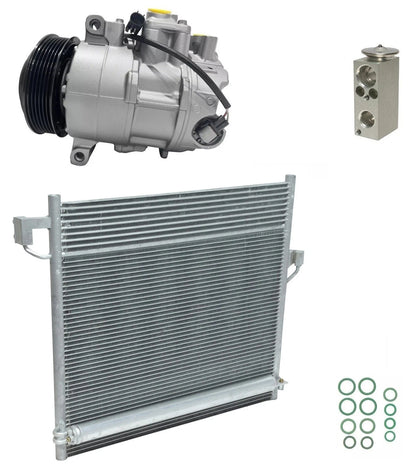 AC Compressor Kit With Condenser for Mercedes ML63 AMG W166 (2015–2015)