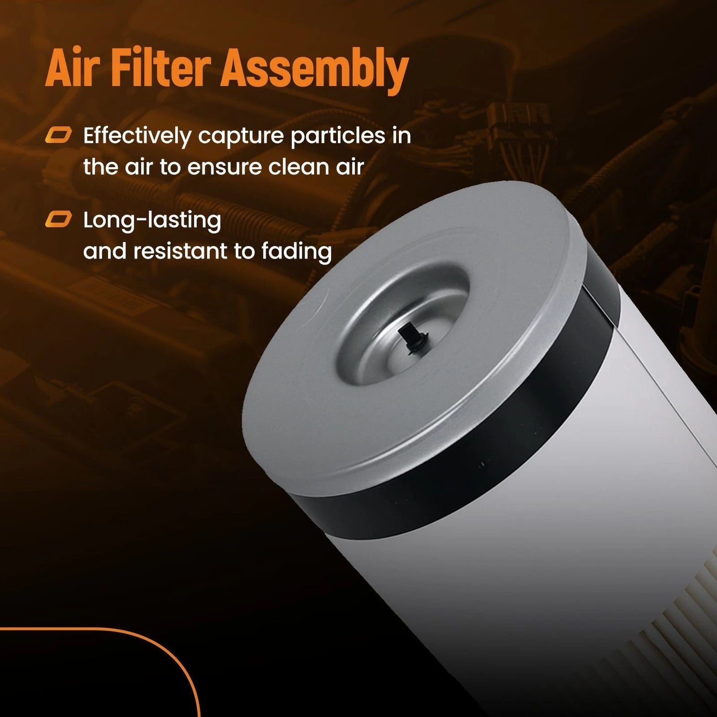 2PCS Fuel Filter for INTERNATIONAL 9900IX SFA (2001–2001)