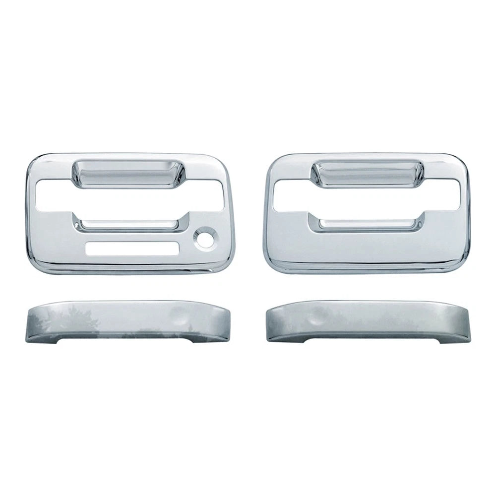 Chrome Door Handle Covers (2dr w/ keyless entry) for 2004-2014 Ford F150 pickup