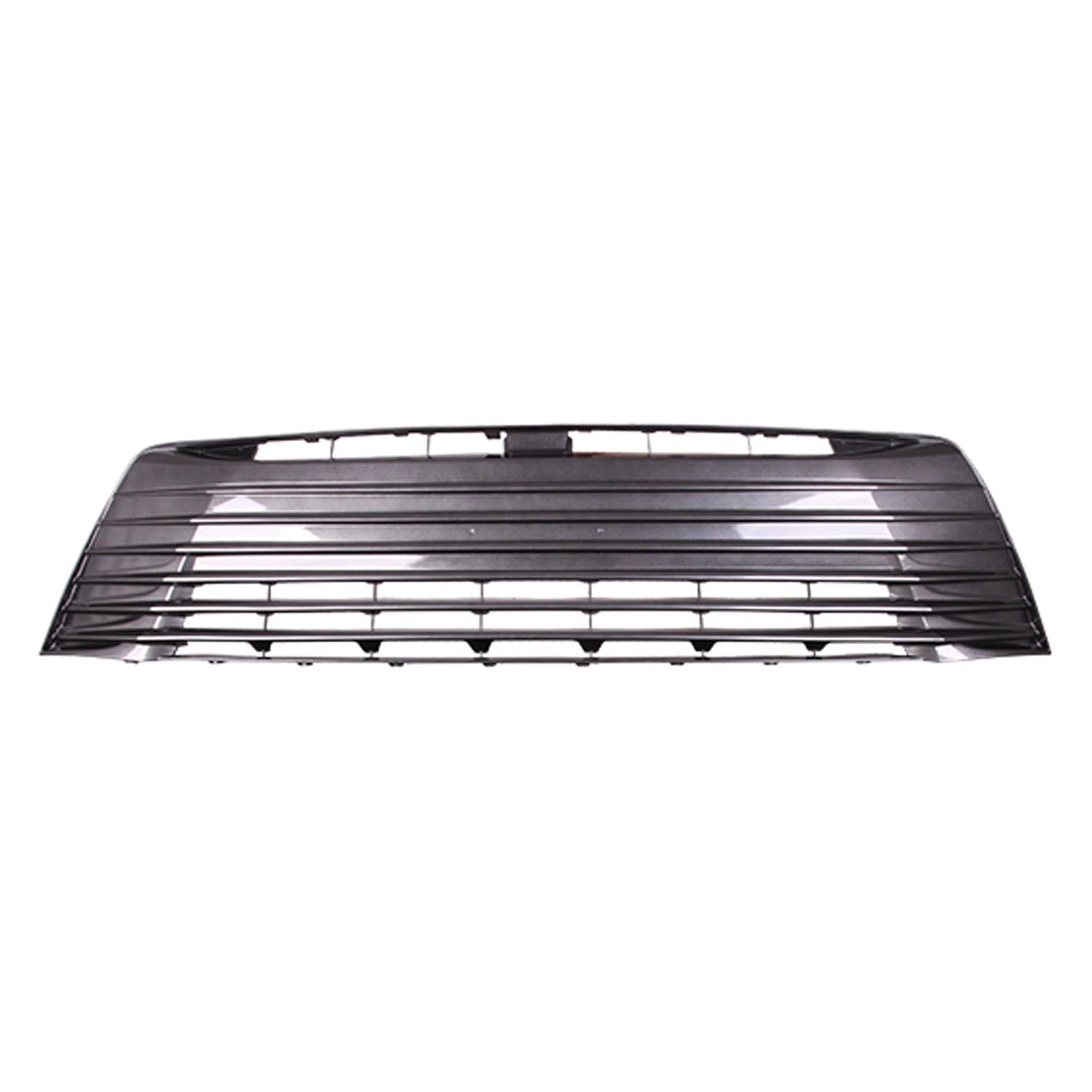 Replacement Gray/Silver Painted Plastic Front Lower Bumper Cover Grille