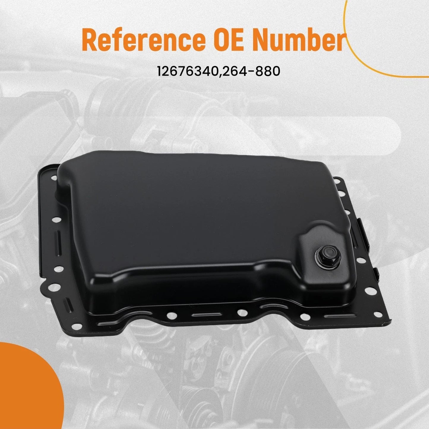 Engine Oil Pan for Cadillac ATS 2.0L 2.5L (2013–2019)