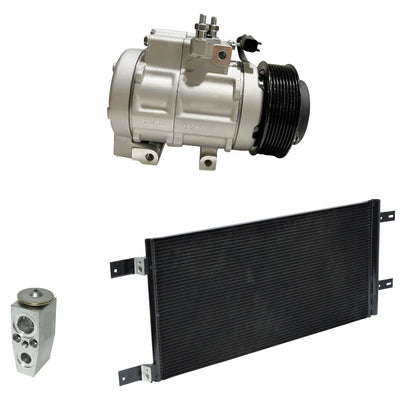 AC Compressor Kit With Condenser for Ford F-250 Super Duty (2011–2016)