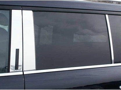 6pc. Luxury FX Chrome Pillar Post Set For 2009-2019 Ford Flex