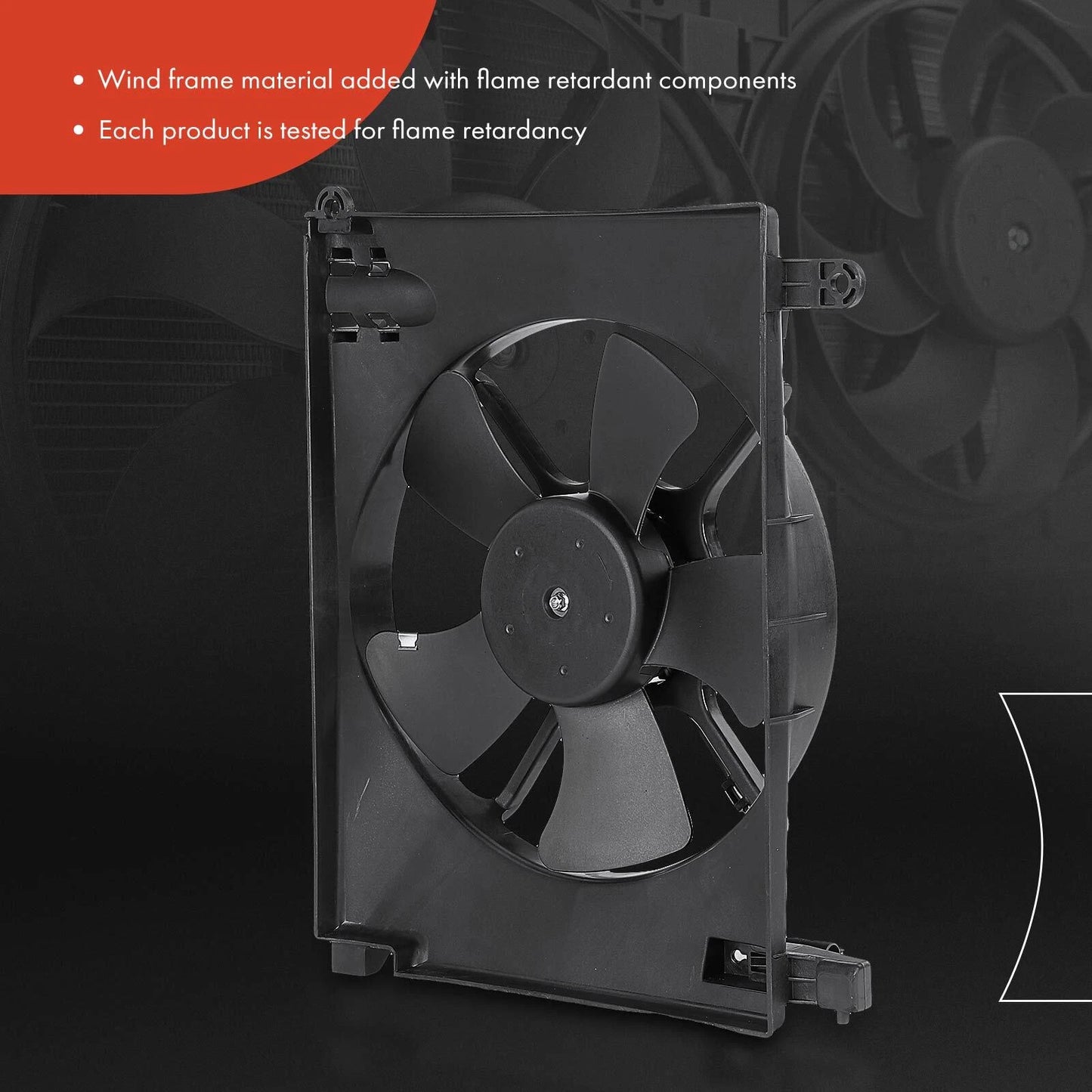 Cooling Fan Assembly with Shroud for Chevrolet Aveo (2004–2008)
