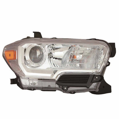 Halogen Headlight Assembly Passenger Side Replacement for Toyota Hilux (2005–2015)
