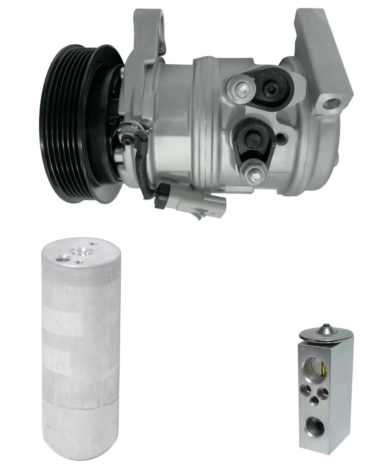 AC Compressor Kit Replacement for Chrysler Town & Country 3.8L (2002–2003)