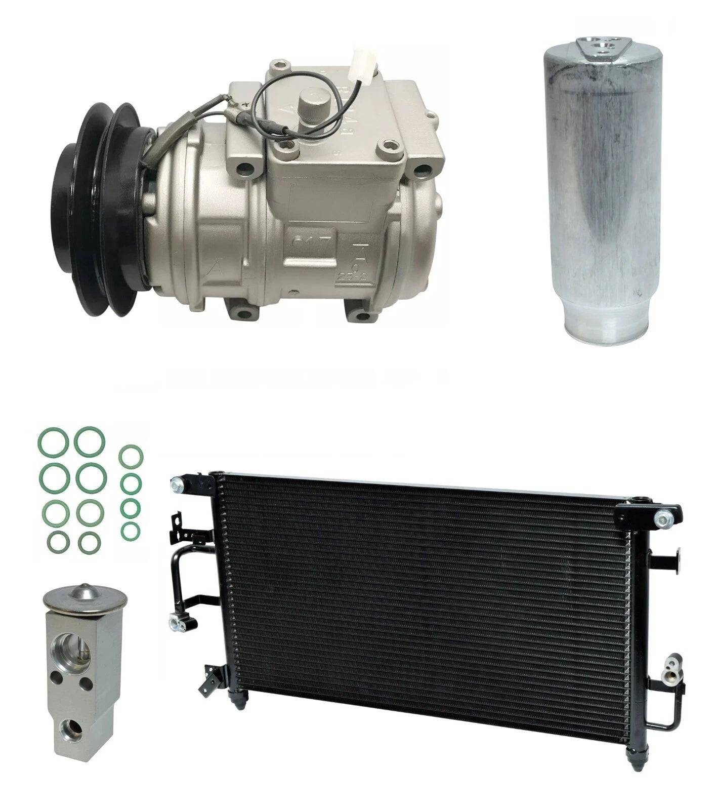 A/C Compressor Kit with Condenser for Lexus LX450 4.5L (1996–1997)
