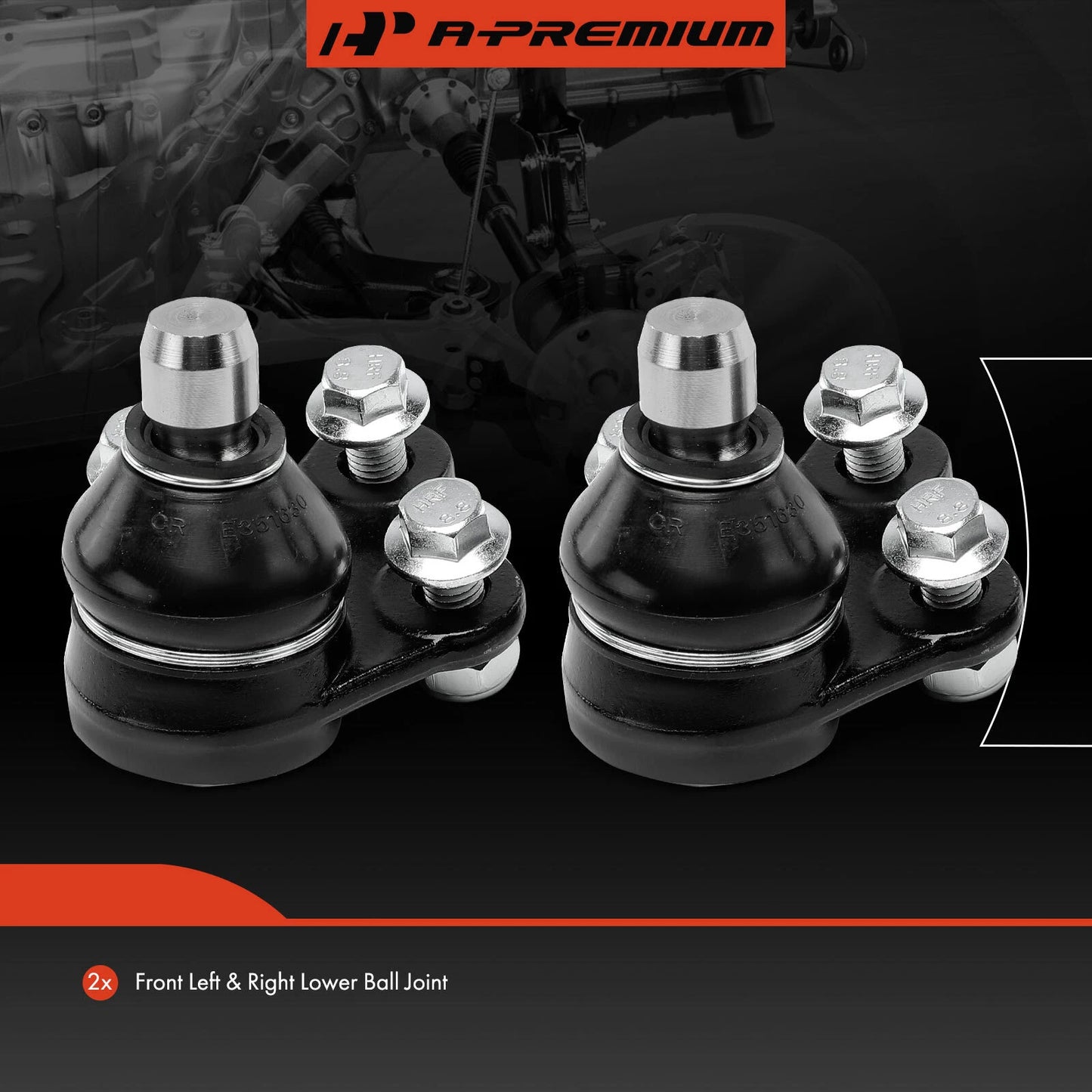 2X Front Lower Ball Joint for Buick Encore Chevrolet Trax Sonic (2013–2021)