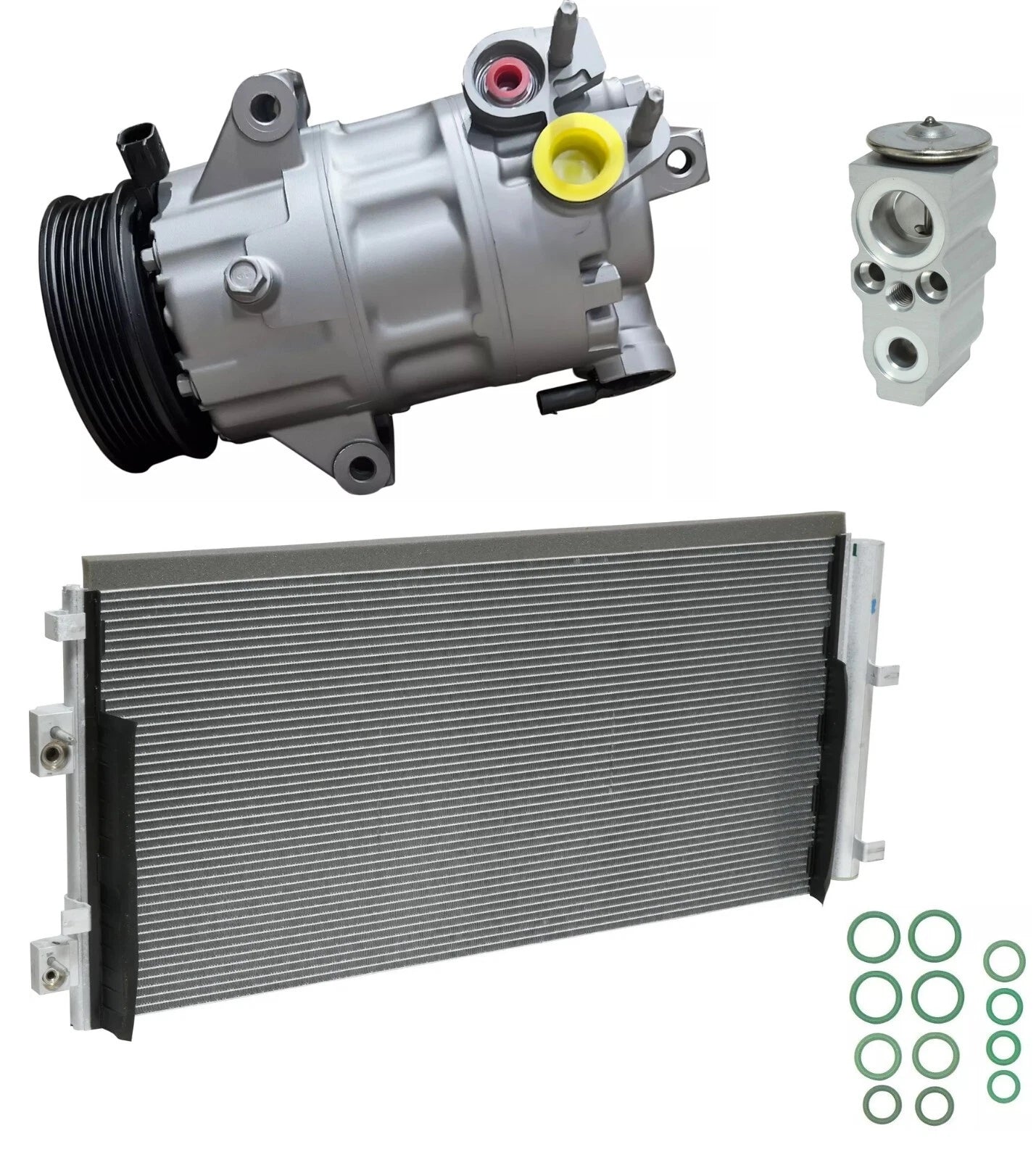 A/C Compressor Kit With Condenser for Ford Bronco Sport 1.5L (2023–2024)