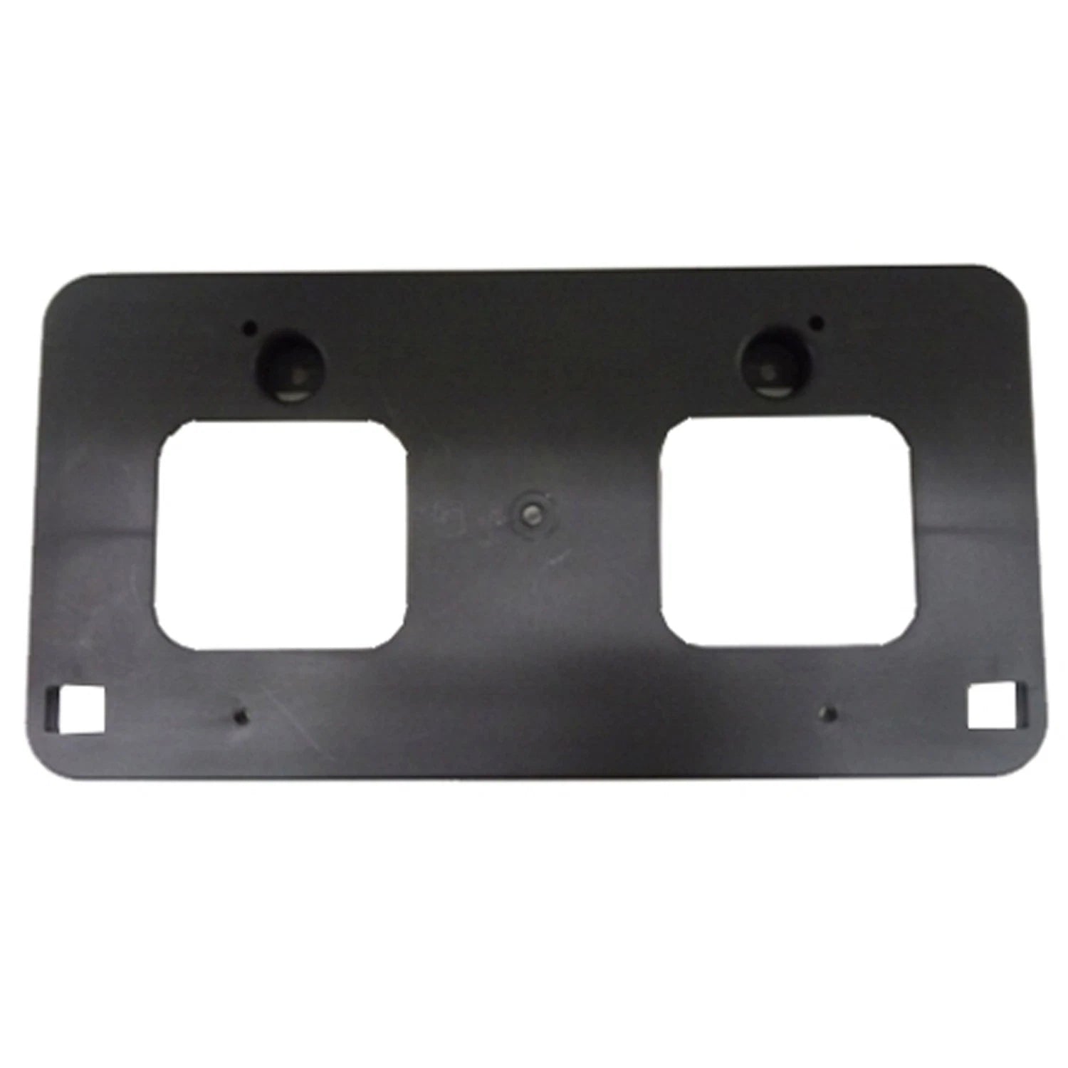 Replacement Polypropylene Front License Plate Bracket w/o Mounting Hardware