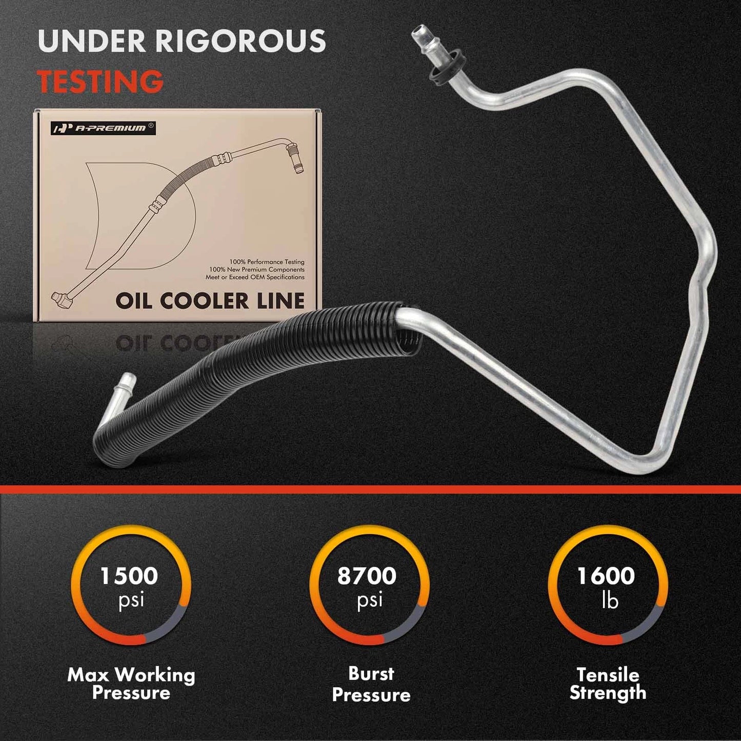 Auxiliary Cooler Inlet Trans Oil Cooler Line for Chevy Impala (2014–2020)