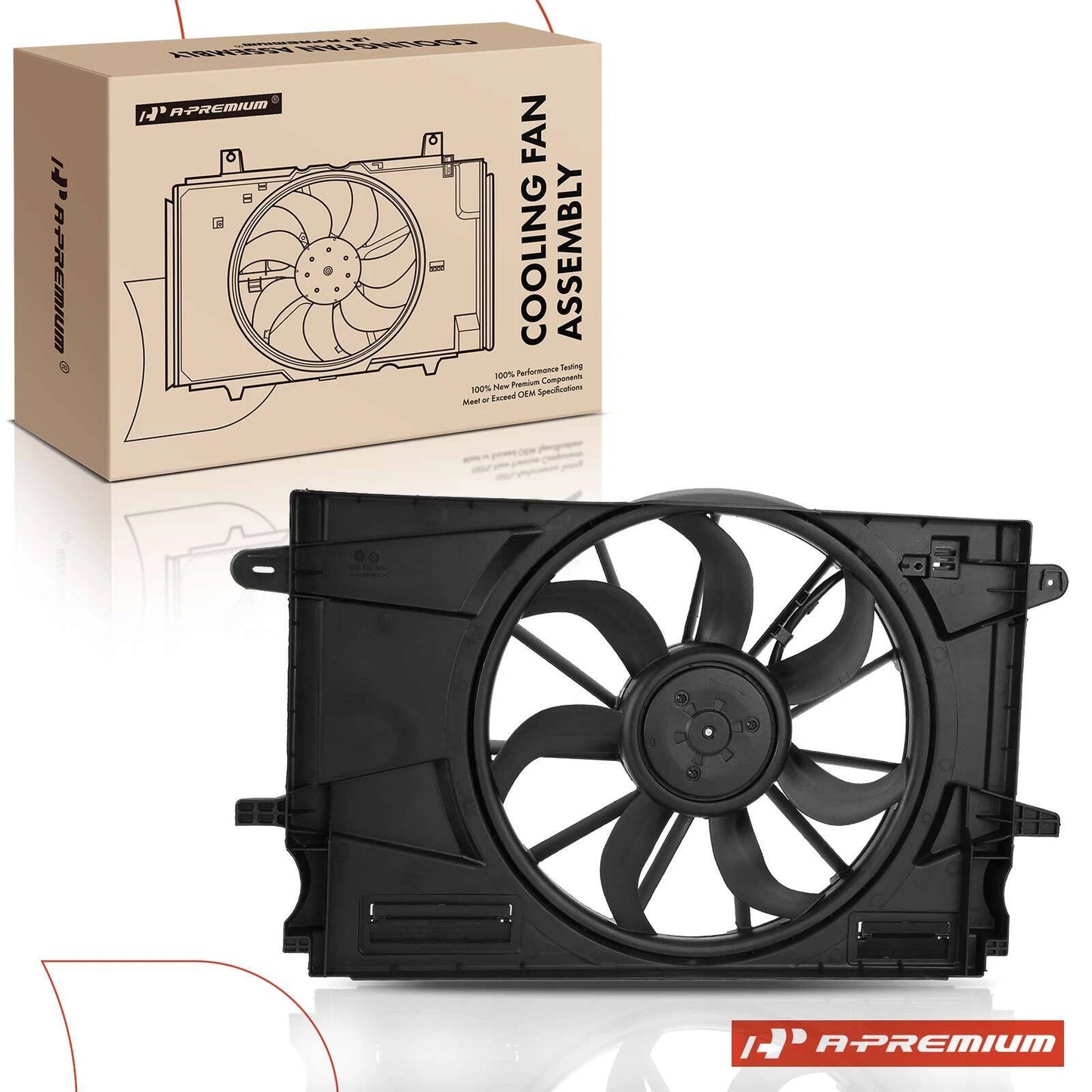 Cooling Fan Assembly for Chevy Cruze (2017–2019)