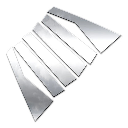 6pc. Luxury FX Polished Pillar Post Trim for 2020-2023 Kia Telluride