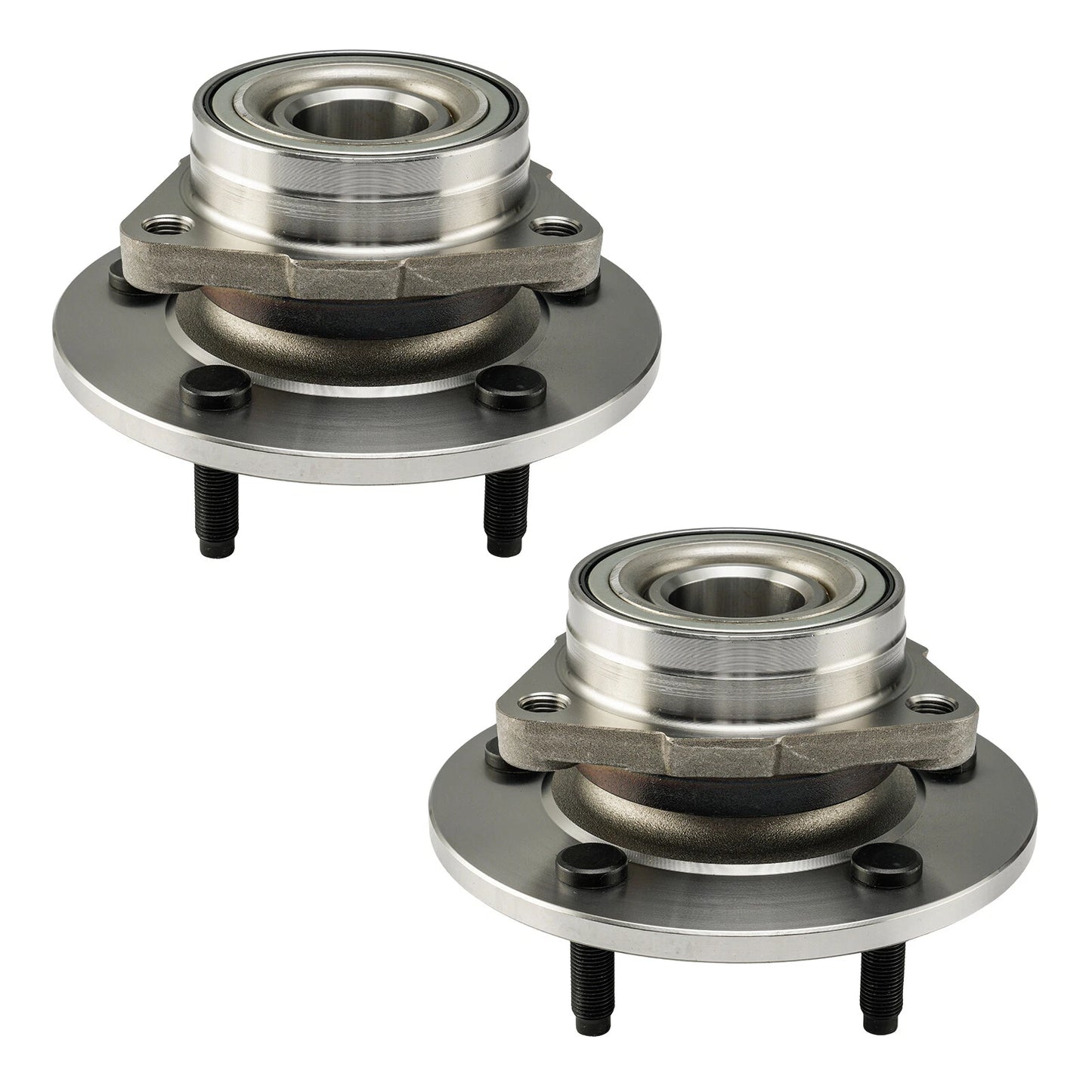 2X Front Wheel Bearing Hub for 2000–2001 Dodge Ram 1500 4WD (3.9L–5.9L)