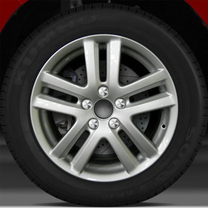 17x7 Factory Wheel (Bright Fine Silver) For 2003-2005 Honda Accord