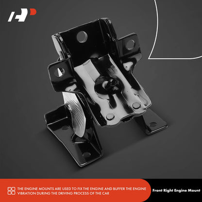 3X Engine Motor & Transmission Mount for Chevy Silverado 2500 HD (2001–2007)